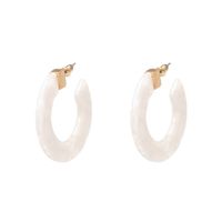 Fashion C Shape Artificial Gemstones Earrings Ear Studs sku image 4