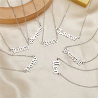 Fashion Constellation Alloy Women's Pendant Necklace 1 Piece main image 3