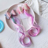 Princess Bow Knot Chemical Fiber Hair Clip main image 4