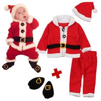 Christmas Fashion Santa Claus Festival Costume Props main image 1