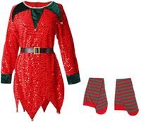 Christmas Fashion Color Block Festival Costume Props main image 2