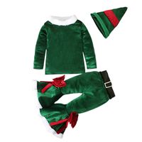 Christmas Fashion Color Block Bow Knot Festival Costume Props main image 2