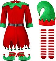 Christmas Fashion Color Block Festival Costume Props main image 4