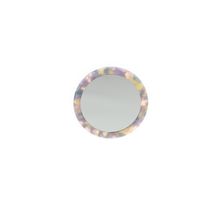 Simple Acetate Color Small Portable Round Makeup Mirror main image 6