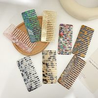 Retro Rectangle Acetic Acid Sheets Hair Combs 1 Piece main image 1