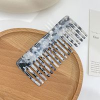 Retro Rectangle Acetic Acid Sheets Hair Combs 1 Piece main image 3