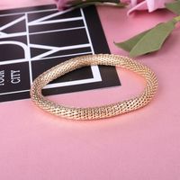 Mode Rond Alliage Perle Placage Incruster Strass Femmes Bracelets main image 4