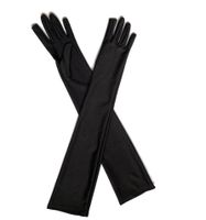 Women's Fashion Solid Color Cloth Gloves sku image 3
