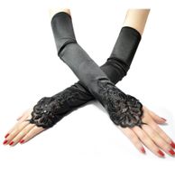 Women's Fashion Solid Color Cloth Gloves sku image 5