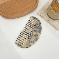 Retro Colorful Acetic Acid Sheets Hair Combs 1 Piece main image 5