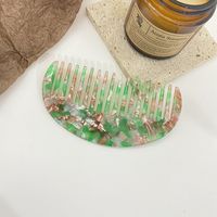 Retro Colorful Acetic Acid Sheets Hair Combs 1 Piece sku image 8