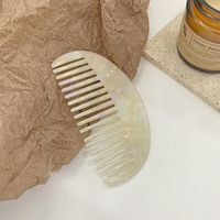 Retro Colorful Acetic Acid Sheets Hair Combs 1 Piece sku image 3
