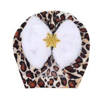 Fashion Snowflake Bowknot Baby Hat sku image 8