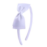 Simple Style Bow Knot Cloth Hair Band 1 Piece sku image 1