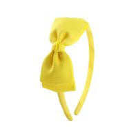 Simple Style Bow Knot Cloth Hair Band 1 Piece main image 5