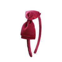 Simple Style Bow Knot Cloth Hair Band 1 Piece sku image 8
