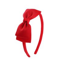 Simple Style Bow Knot Cloth Hair Band 1 Piece sku image 16
