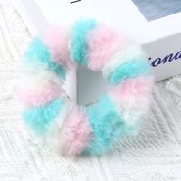 Simple Style Colorful Cloth Rib-knit Hair Tie 1 Piece sku image 6