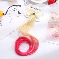Princess Gradient Color Cloth Bowknot Hair Clip sku image 5
