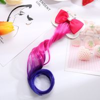 Princess Gradient Color Cloth Bowknot Hair Clip sku image 6