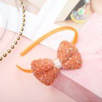 Sweet Bow Knot Cloth Hair Band 1 Piece sku image 2