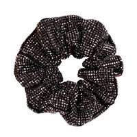 Rétro Vagues Chiffon Paillettes Strass Attache-cheveux 1 Pièce sku image 2