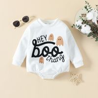 Fashion Letter Cotton Printing Baby Clothes sku image 8