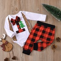 Christmas Fashion Cartoon Cotton Boys Clothing Sets main image 6