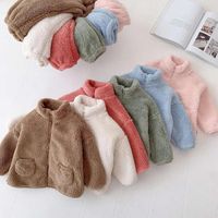 Casual Solid Color Polyester Baby Clothing Sets main image 1