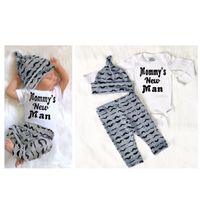 Fashion Beard Cotton Boys Clothing Sets main image 5