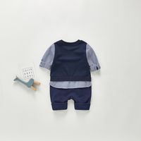 Cute Stripe Cotton Baby Clothes main image 4