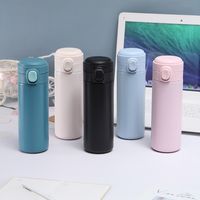 Fashion Solid Color Stainless Steel Thermos Cup main image 1