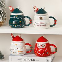 Christmas Cute Cartoon Ceramics Mug main image 4