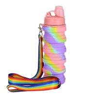 Süß Mehrfarbig Regenbogen-Geist Kieselgel Wasserflaschen 1 Stück main image 2