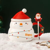 Christmas Cute Cartoon Ceramics Mug sku image 3