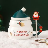Christmas Cute Cartoon Ceramics Mug sku image 4