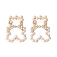 Elegant Heart Shape Bow Knot Alloy Women's Earrings 1 Pair main image 4