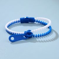 Cute Solid Color Plastic Kid's Bracelets 1 Piece sku image 2