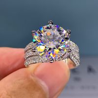 Fashion Geometric Alloy Artificial Gemstones Women's Rings main image 5