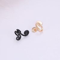 Simple Style Cartoon Character Alloy Plating Women's Ear Clips 1 Piece main image 4