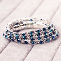 Simple Style Geometric Crystal Rhinestone Gem Bracelets sku image 43