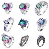 Fashion Geometric Alloy Plating Zircon Women's Rings main image 6