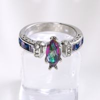 Fashion Geometric Alloy Plating Zircon Women's Rings sku image 4