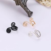 Simple Style Cartoon Character Alloy Plating Women's Ear Clips 1 Piece main image 2