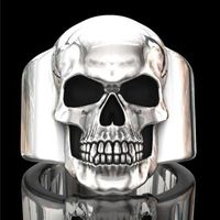 Gothic Skull Alloy Men's Rings main image 2
