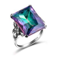 Fashion Geometric Alloy Plating Zircon Women's Rings sku image 18