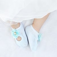 Kid's Cute Flower Bow Knot Cotton Ankle Socks 3 Pieces main image 9