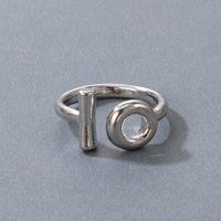 Simple Style Geometric Alloy Women's Rings 1 Piece main image 10