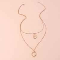 Simple Style Round Alloy Women's Necklace main image 1