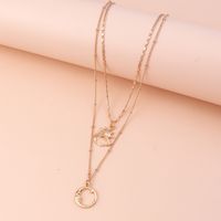 Simple Style Round Alloy Women's Necklace main image 4